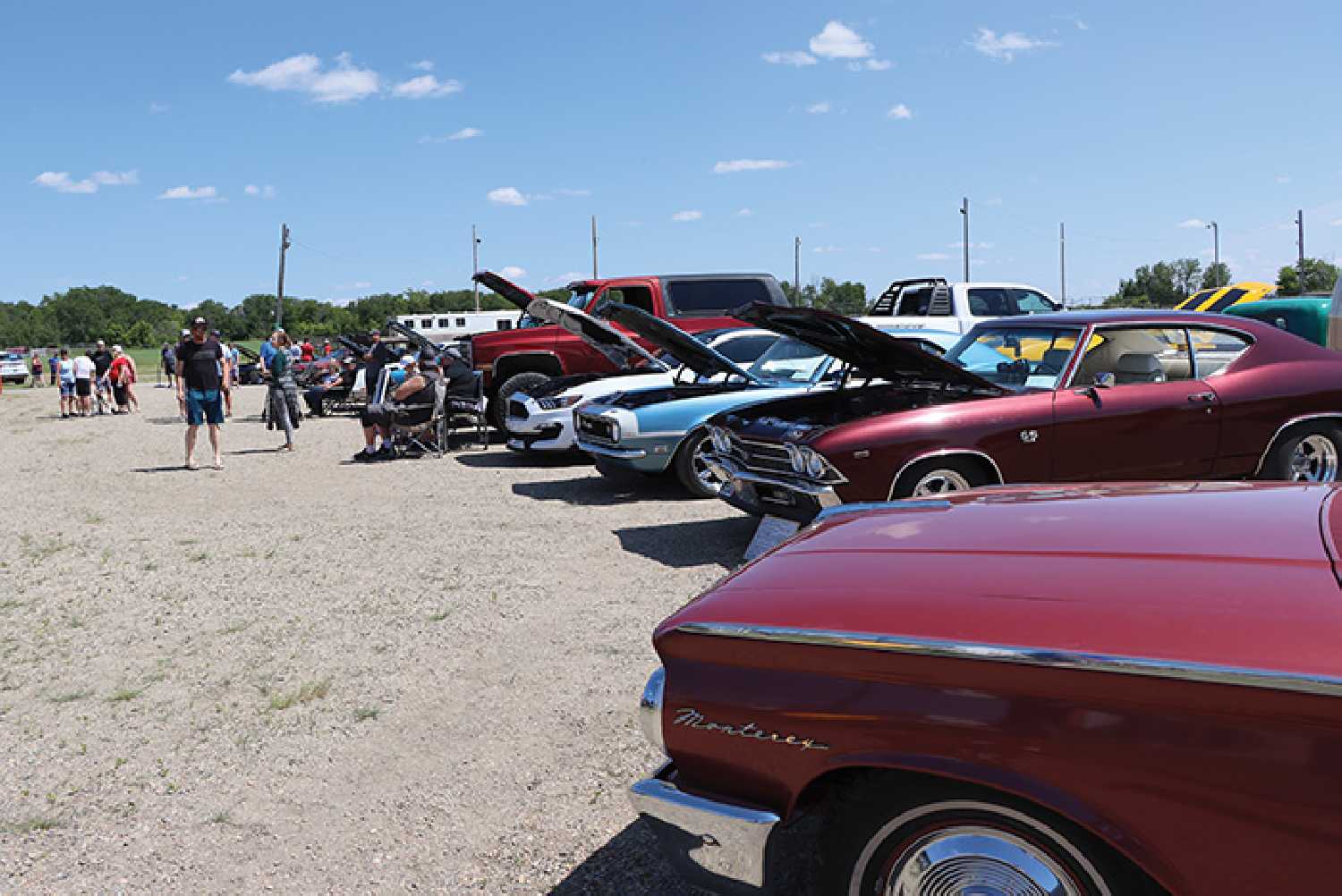 A show and shine held in Moosomin in 2022.